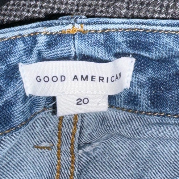 NWT Good American GOOD BOY STRAIGHT JEANS, size 20 - Picture 5 of 15